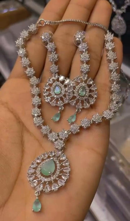 Imitation AD Bridal Set