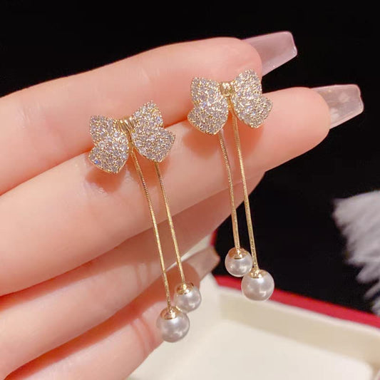 bow earrings