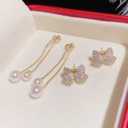 bow earrings
