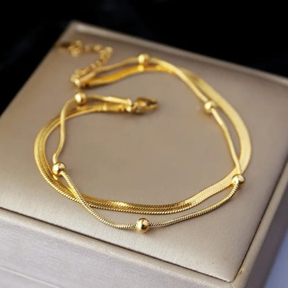 Elegant Gold Dual-Band Luxury
