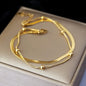 Elegant Gold Dual-Band Luxury